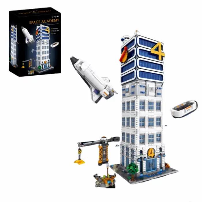 Blocs de construction MOC New York, gratte-ciel de grande hauteur, film de Science-Fiction, Kit de m