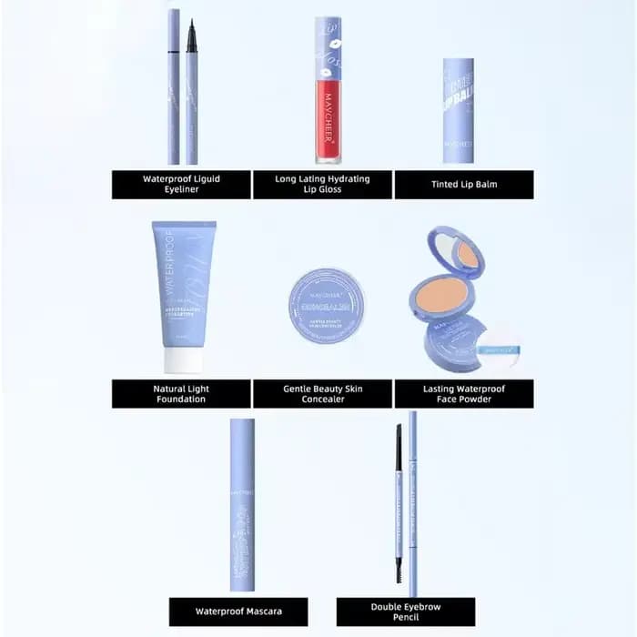 Ensemble de maquillage tout-en-un pour femme, kit de maquillage complet, cadeau comprenant correcteu