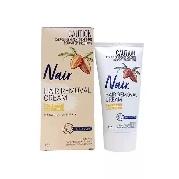 Australie Nair crème d'épilation sensible élimine douce et rapide des cheveux autour des zones sensi