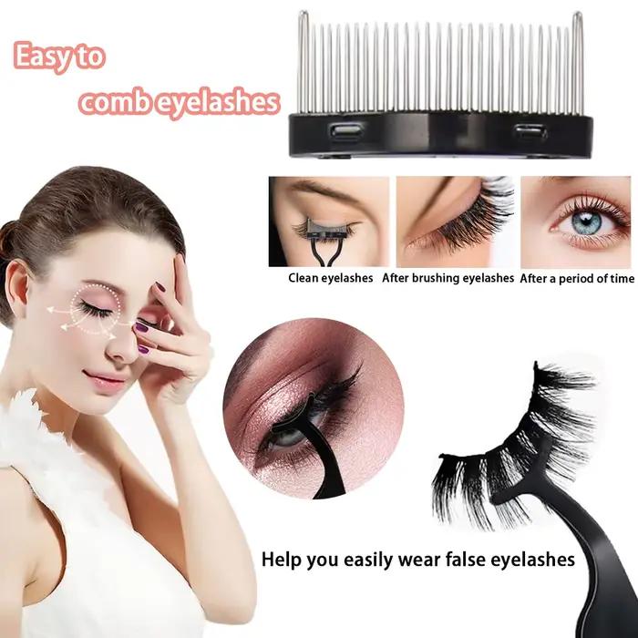 Ensemble de bigoudi de cils pour femmes, pince à cils, coussinets de rechange, sourcils, faux cils,