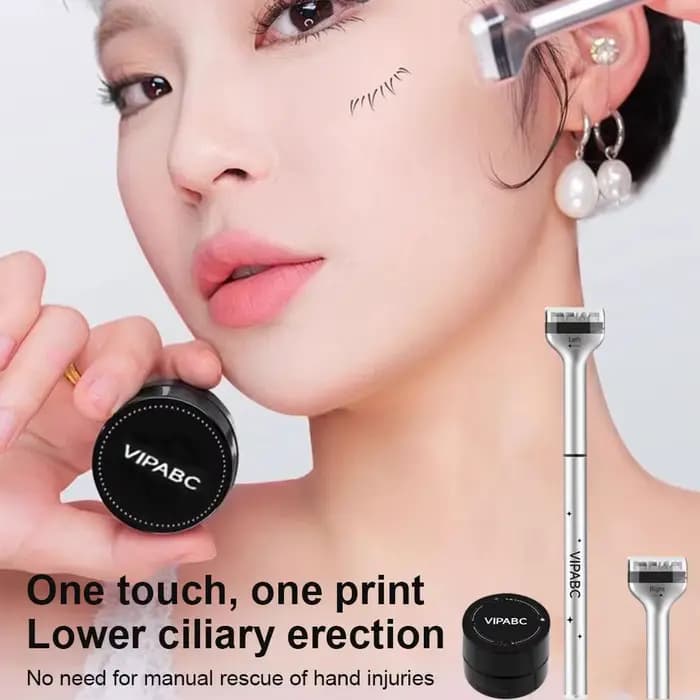 Dezone stylo tampon cils inférieurs imperméable à l'eau résistant à la sueur maquillage coréen cosmé