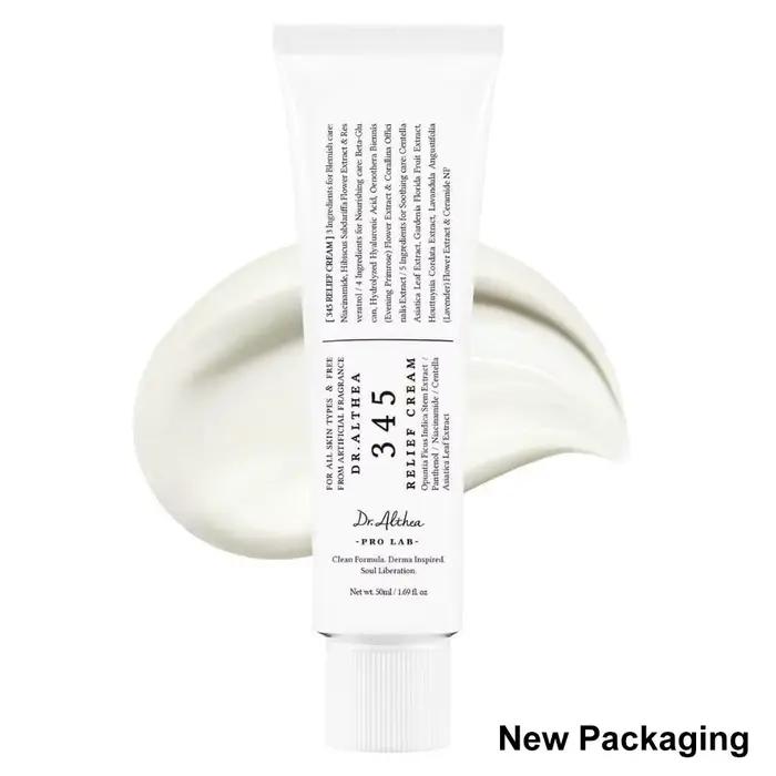 Crème Visage Antioxydante 345 : Renforce la Barrière Cutanée, Maintient l'Hydratation et Soulage l'I