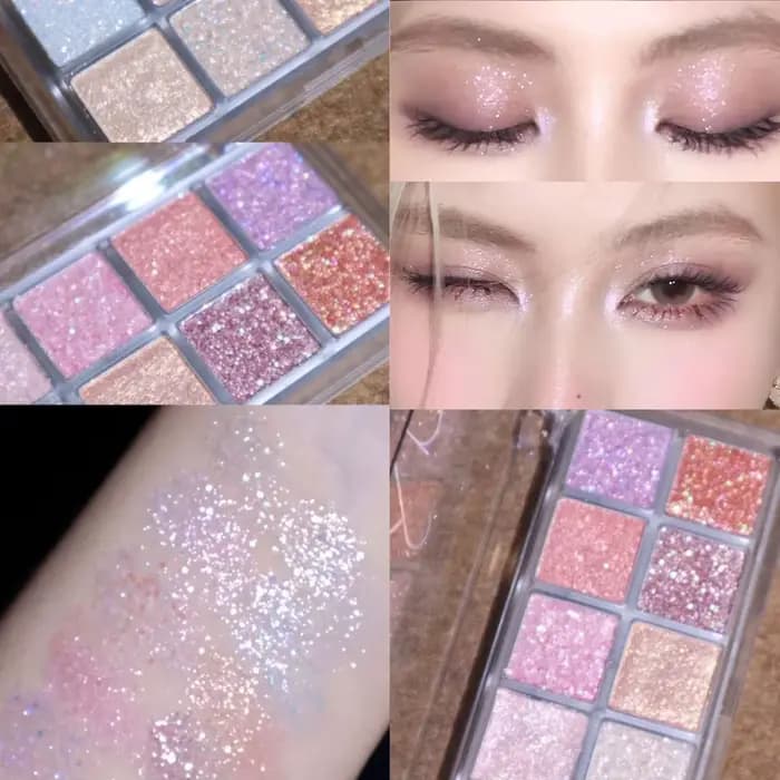 rom&nd BETTER THAN PALETTE, texture de poudre fine, pigmentation longue durée, maquillage de luxe, c