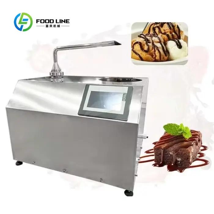 Distributeur de chocolat fondant personnalisé pour table, machine à garnir, équipement mini pour crè