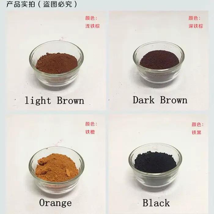 Pigment cosmétique en oxyde de fer inorganique, colorant de qualité cosmétique pour bricolage, maqui
