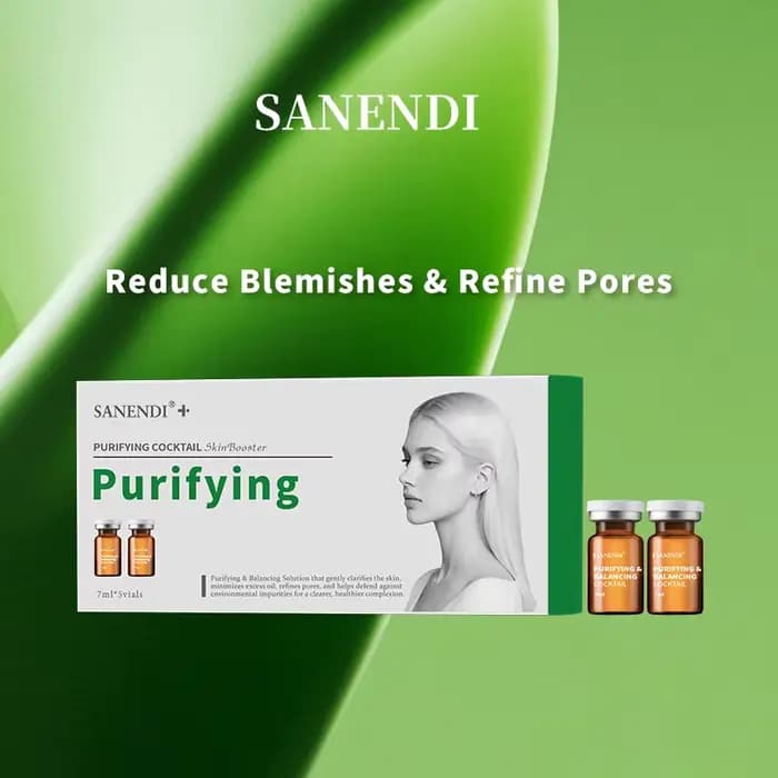 Sanendi sérum à Cocktail pour Ampoule faciale acide hyaluronique Dermapen purifiant hydratant Skinbo