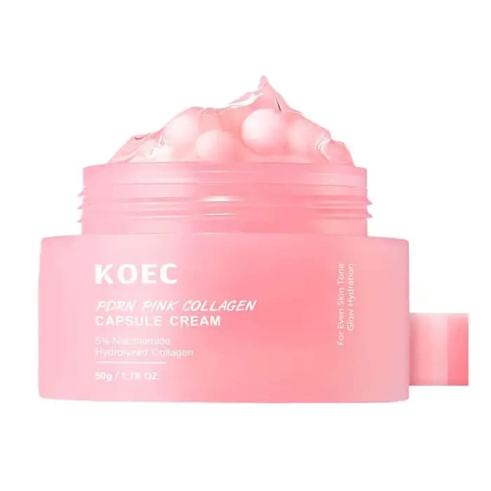 Koec – crème capsule de collagène, hydratant en profondeur, hydratant longue durée, lissant, renforc
