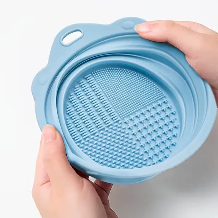 Nettoyeur de pinceaux de maquillage, bol de nettoyage, ensemble d'outils de brosse, nettoyage en pro