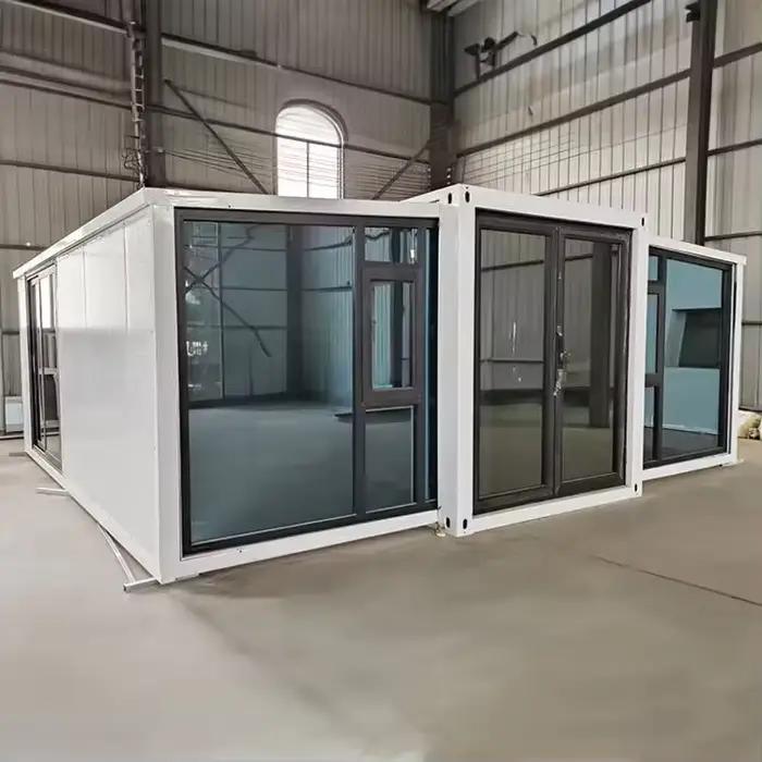 Maisons préfabriquées personnalisées de haute qualité, conteneurs habitables à faible coût de 20 et
