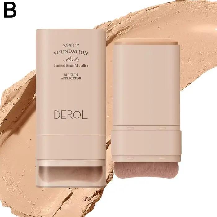 DERadvocate-Gomme pour fond de teint, anciers avec pinceau de maquillage