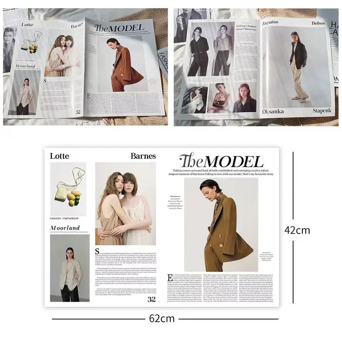 Magazines photo, journaux anglais, fond de photographie multifonctionnel, style magazine, décoration de journaux, accessoires de photographie, accessoires photo