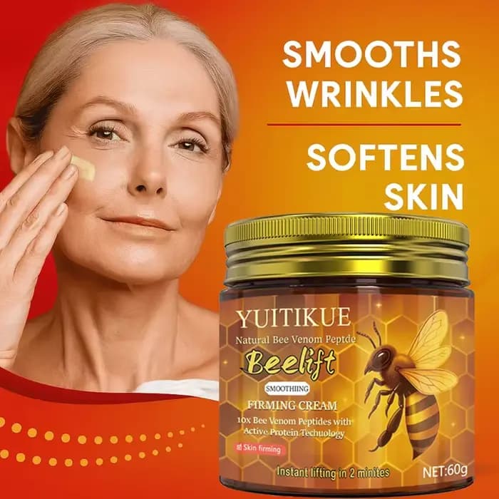 Crème raffermissante au venin d'abeille 60g - 10x peptides