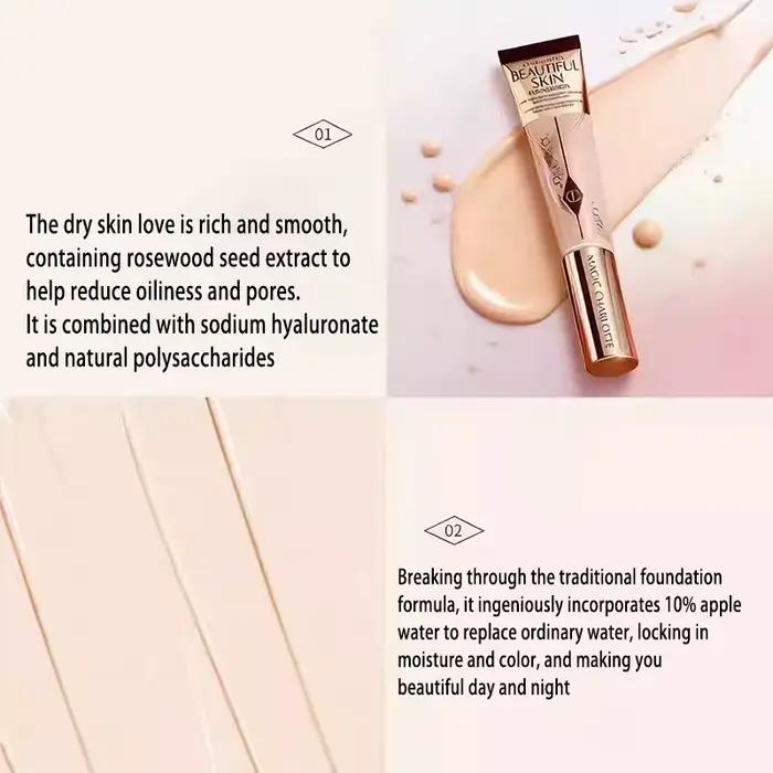 Charlotte Tilbury CT The Soft Light Essence Foundation est une base de maquillage fine
