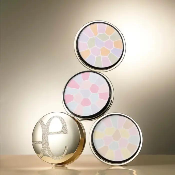 Poudre compacte multi-couleurs élégante japonaise 8