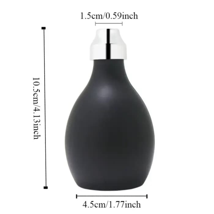 Bouteille atomiseur de poudre sèche rechargeable