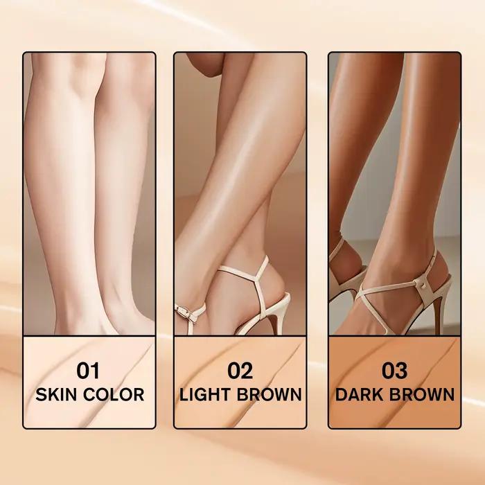 Lotion de maquillage pour les jambes