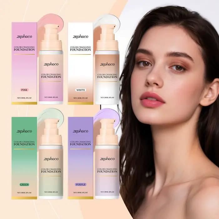 Fond de Teint Correcteur Zephoco à Changement de Température