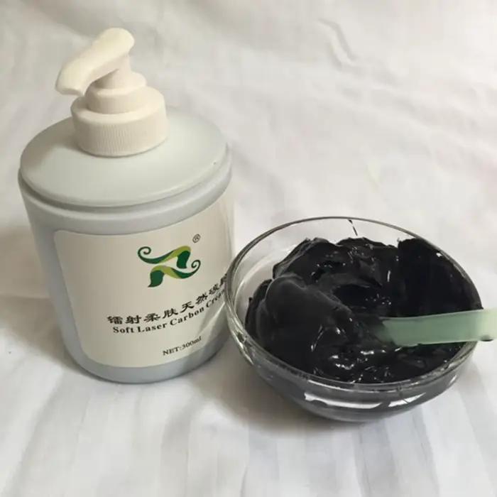 Crème Laser au Carbone pour Peau Radieuse et Jeune 80ml 300ml Profondeur Nettoyage Anti-Acné Rajeunissement Blancheur