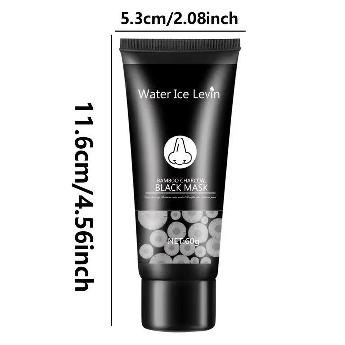 Masque au charbon de bambou dissolvant de points noirs masques faciaux en profondeur nettoyage en profondeur purifiant Peel Off Black Nud Shills soin du visage masque noir
