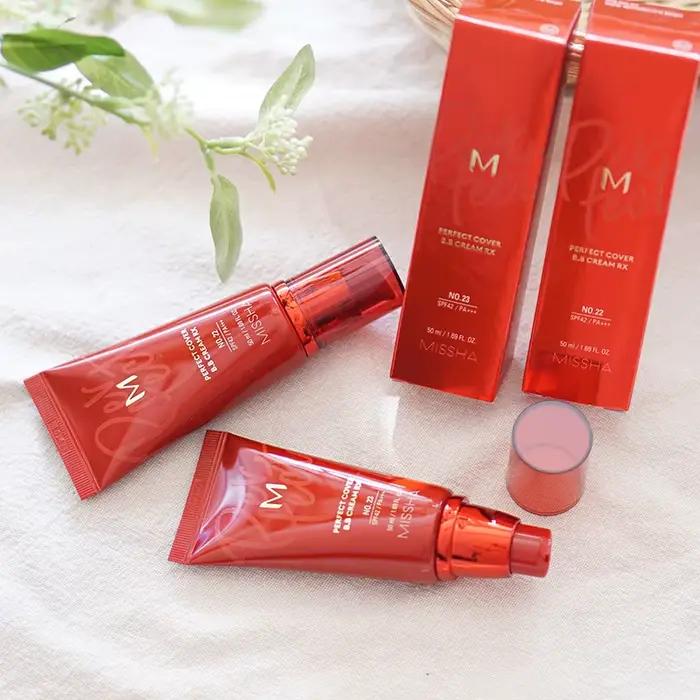 MISSHA M Signature réel complet BB crème fond de teint couverture parfaite Cho Bo Yang maquillage Original coréen cosmétiques