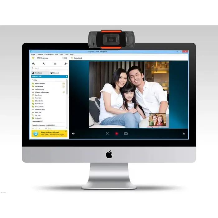 Mini Webcam 480/720/1080P HD USB caméra Web avec Microphone pour ordinateur de bureau Gamer Webcast appel vidéo conférence travail