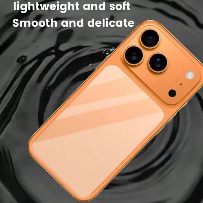 NNBILI 1 pièces/ensemble Film de lentille de Base mate + Film arrière PET mat pour IPhone 17 Pro Max 17 Pro accessoires de téléphone conception minimaliste
