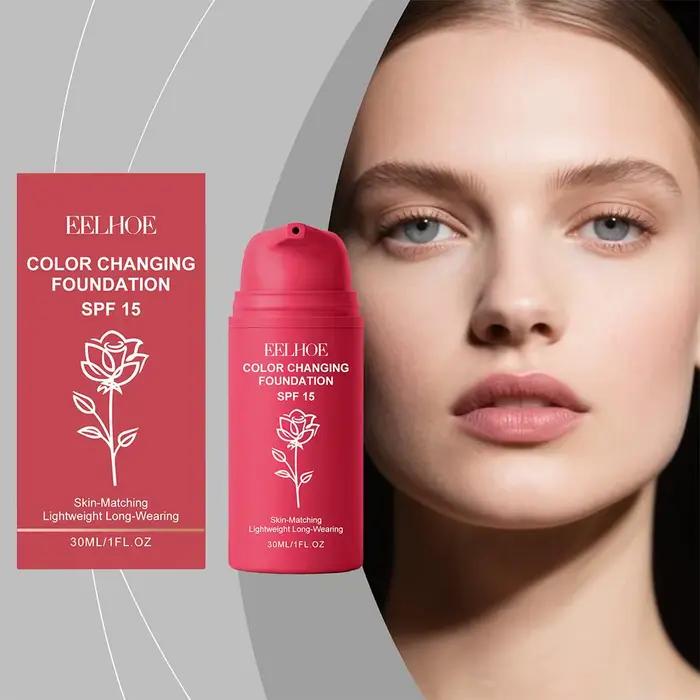 Fond de teint EELHOE changeant de couleur SPF15