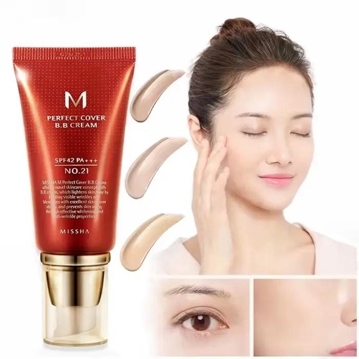 MISSHA M couverture parfaite Bb crème 50ml correcteur hydratant même le teint et le maquillage durable coréen soins de