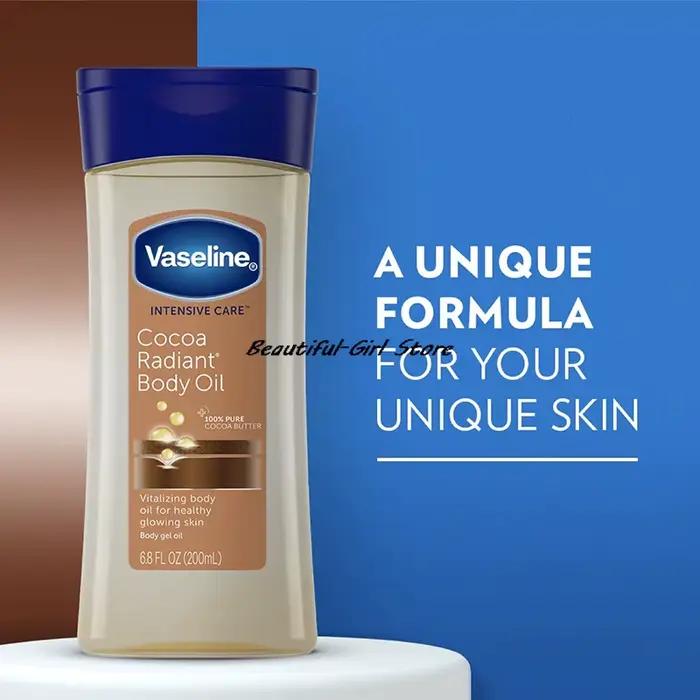 200ml Vaselin soin du corps cacao café Rose revitalisant hydratant