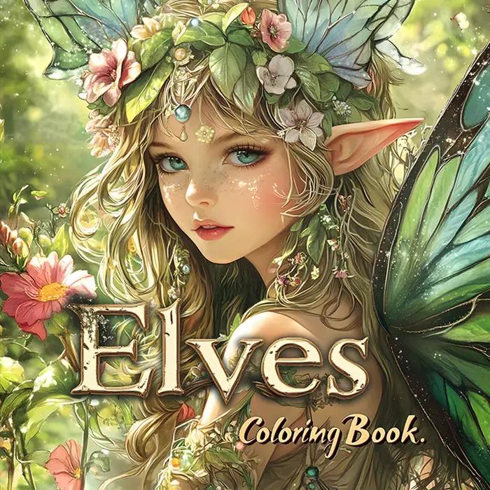 Livre de coloriage floral fantastique de 24 pages, livre de dessin à motifs floraux pour adultes et adolescents, soulagement du stress, relaxation, livre d'art DIY, cadeau