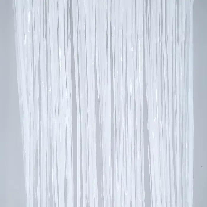 Rideau de décoration d'arrière-plan d'anniversaire, rideau Laser à franges pour enterrement de vie de jeune fille, décor de mariage pour réception-cadeau pour bébé