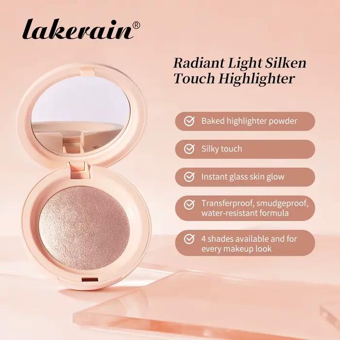 Lakerain – poudre à reflets au toucher soyeux