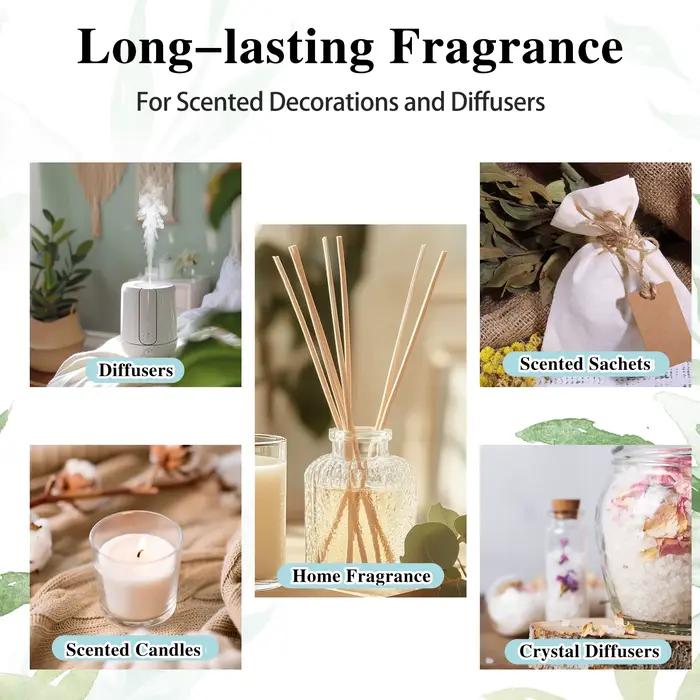 MAYJAM 1PCS Huiles essentielles naturelles de patchouli pour humidificateurs, diffuseurs, brûleurs et fabrication de bougies