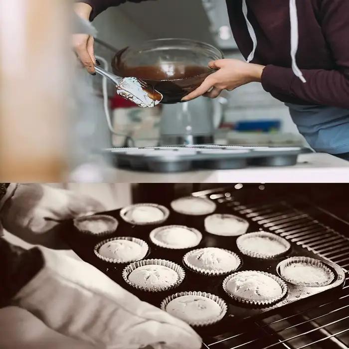 Moule à cupcakes carré 6/12 tasses, plateau à muffins, tasse en papier, plat de cuisson en acier au carbone, plat de cuisson antiadhésif, facile à nettoyer, moule à gâteau