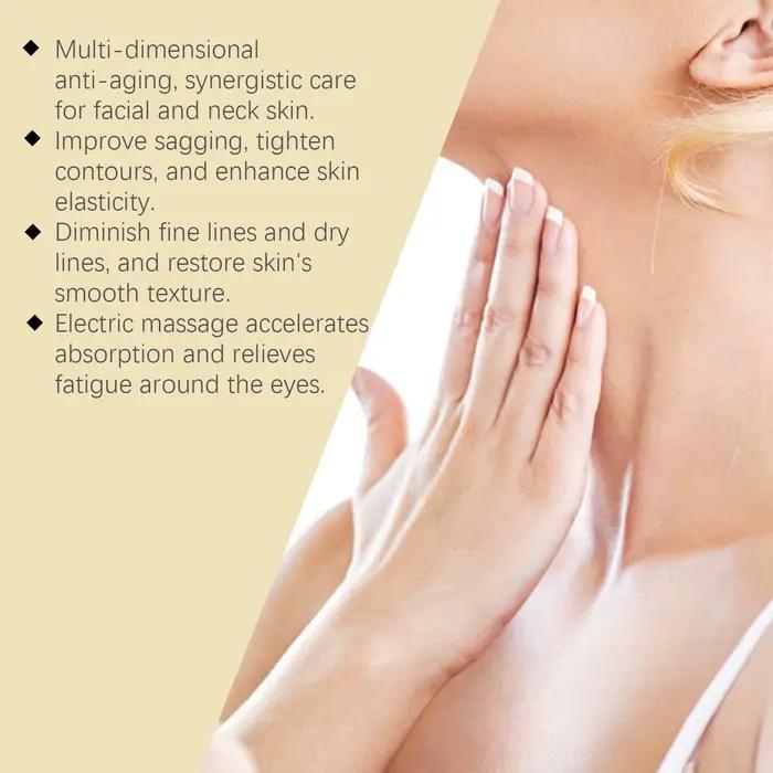 8 crème raffermissante pour le cou hydratant Anti-âge augmenter l'élasticité de la peau supprimer les rides Massage