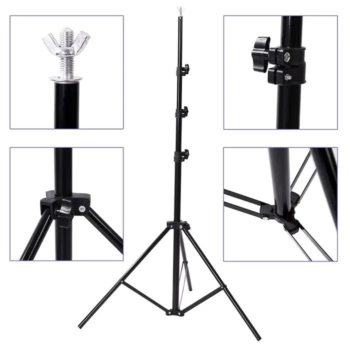 Système de support de fond de studio photo, supports de toile de fond, accessoires de support de fond de photographie, support pour les pousses, décoration de fête
