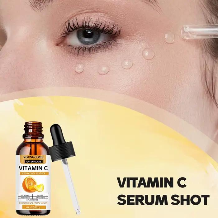 Vitamine C Essence pour le visage dissolvant de taches foncées réparation Anti-âge