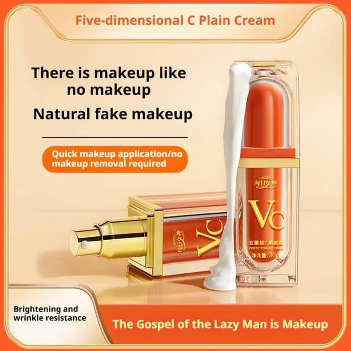 Crème naturelle pour le visage à la vitamine C