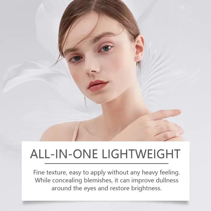Correcteur pour les yeux, Invisible, cernes, couverture légère contre l'acné, éclaircit la rainure lacrimale, Base de maquillage pour le visage, cosmétiques