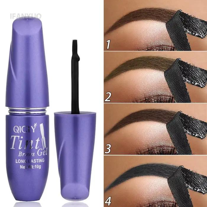 Nouveau tatouage Peel Off sourcil Gel teinte Semi permanente sourcils teinte imperméable durable résistant à la transfert pour les sourcils d'apparence plus définie