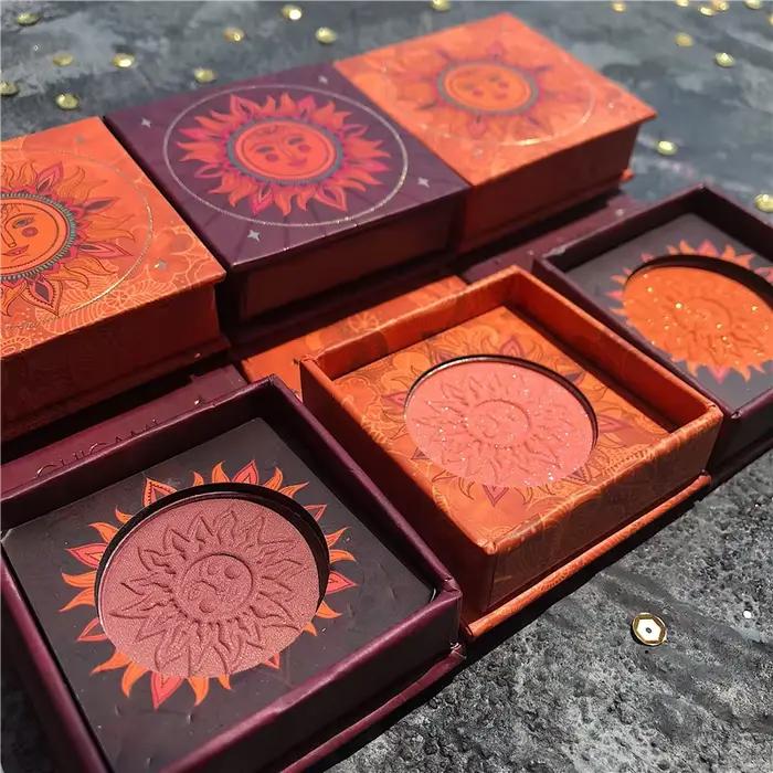 2019 nouvelle marque de maquillage bronzant Blush Palette visage