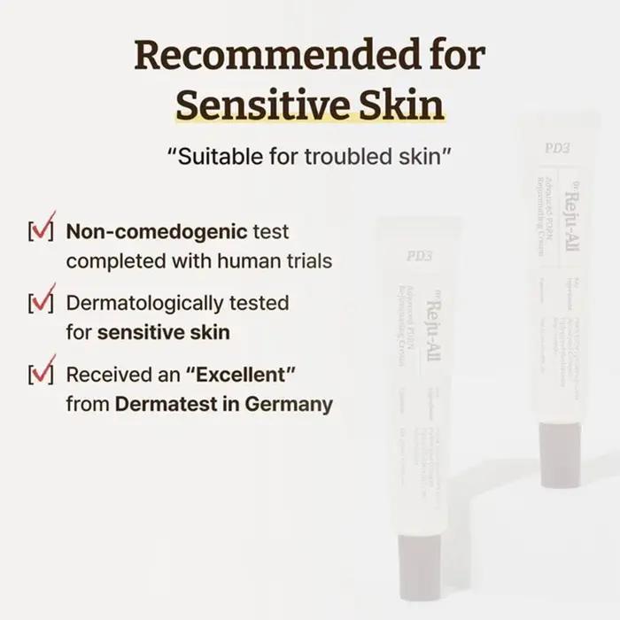 Crème réparatrice pour la peau Premium PDRN, apaise, calme, hydrate, répare la peau rugueuse, soin nourrissant pour le visage, hydratant facial 20ml, produit neuf