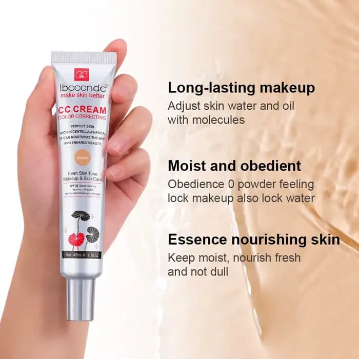 Base CC crème hydratante imperméable Anti-transpiration maquillage avant correcteur durable femmes