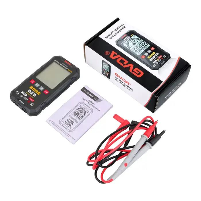 Multimètre numérique GVDA, mesure de la tension DC/AC, testeur de tension True RMS, multimètre automatique, voltmètre, multimètre DMM, multitesteur