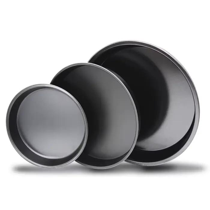 Plaque de cuisson ronde antiarina pour pizza, utilisation au four, 6 po, 7 po, 8 po, 9/10 po