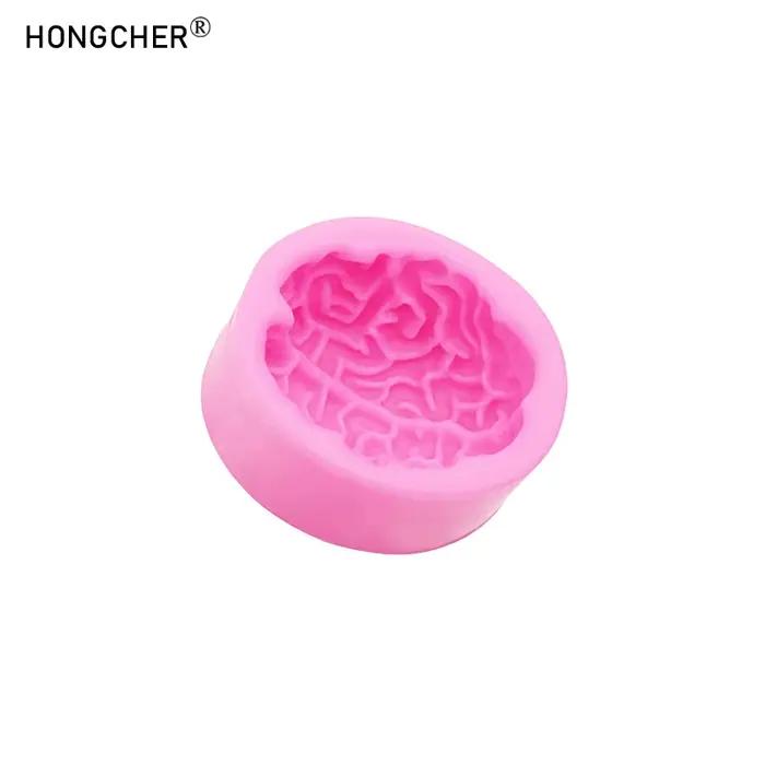 Moule en silicone pour chocolat et fondant en forme d'organe cardiaque, moule à gâteau en forme de cerveau, moules de cuisson DIY pour décoration par goutte à goutte