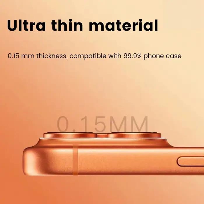 NNBILI 1 pièces/ensemble Film de lentille de Base mate + Film arrière PET mat pour IPhone 17 Pro Max 17 Pro accessoires de téléphone conception minimaliste