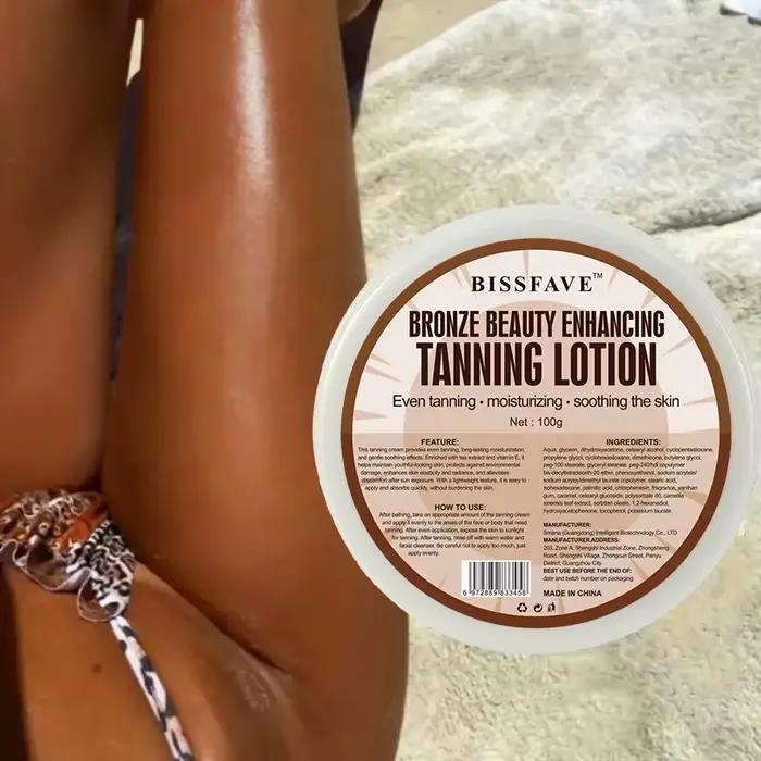 Crème Autobronzante Rapide pour le Corps et le Visage
