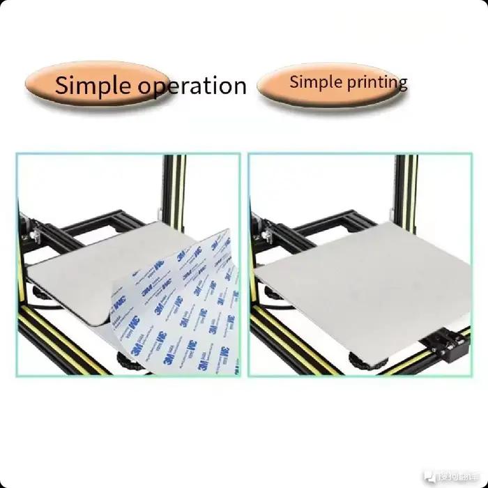 Filament PP d'impression 3D, plaque de Base spéciale, fond fermement sans déformation des bords, Film de plate-forme à usage répété, pièces de moule faciles à prendre