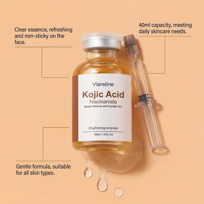 Ampoule éclaircissante Viarelime à l'acide kojique et à la niacinamide 40 ml